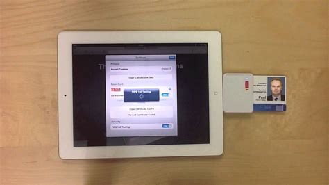 ipad with smart card reader|piv reader for iPad.